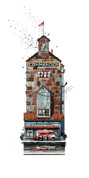 Commander Market Artistic Rendering PNG Image