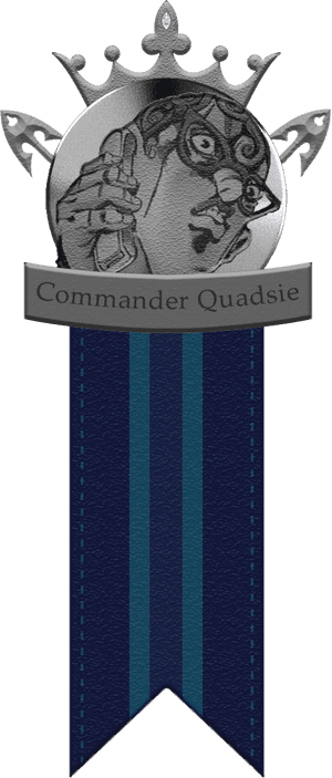 Commander Quadsie Medal PNG image with transparent background
