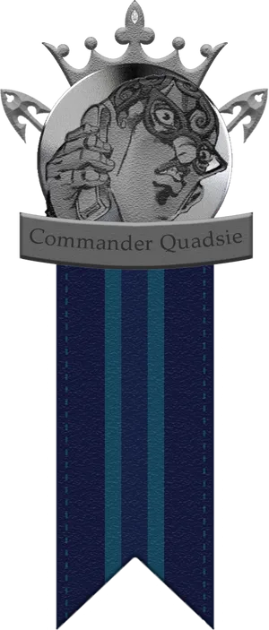 Commander Quadsie Medal PNG Image