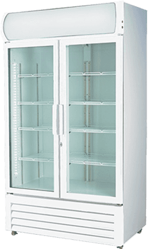 F - E - D - Lg-1000ge Double Door Display Fridge - F.e.d. Thermaster Lg-1000ge 2 Door Display Fridge PNG image with transparent background