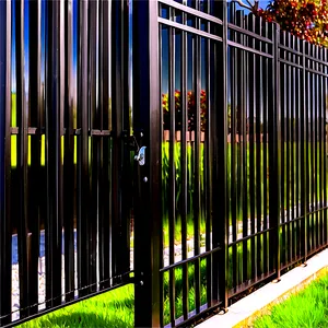 Commercial Metal Fence Solutions Png 06272024 PNG Image