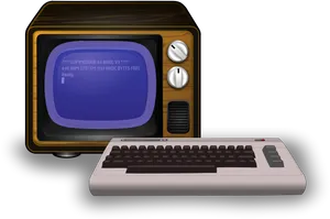 Commodore64 Classic Setup PNG Image