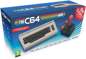 Commodore64 Mini Box PNG Image