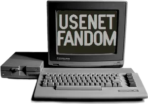 Commodore64 Usenet Fandom Setup PNG Image