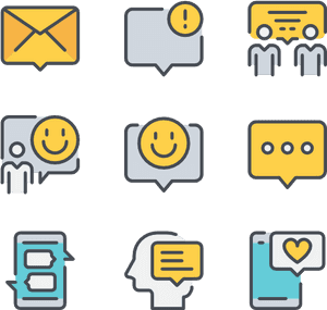 Communications - Comments Free Icon, HD Png Download PNG image with transparent background