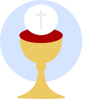 Communion Chaliceand Host PNG Image