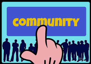 Community Engagement Concept PNG image with transparent background