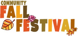Community Fall Festival Graphic PNG image with transparent background
