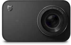 Compact Action Camera Top View PNG Image