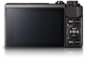 Compact Camera Rear View PNG Image