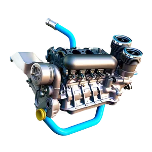 Compact Car Engine Model Png Mgk91 PNG Image