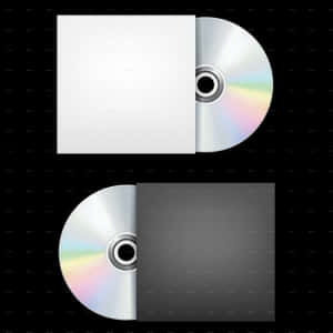 Cd And Cover Png, Transparent Png PNG image with transparent background