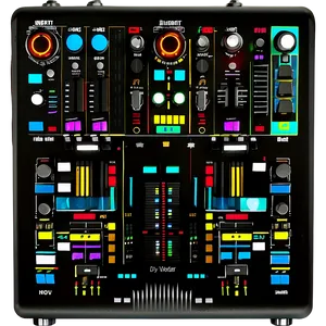 Compact Dj Controller Mixer Png Yfo76 PNG Image