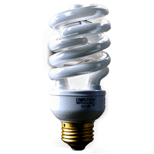 Compact Fluorescent Lightbulb PNG qhd PNG