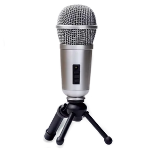 Compact Microphone On Stand Png Ynt PNG Image