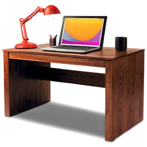 Compact Office Table Png Cov31 PNG Image