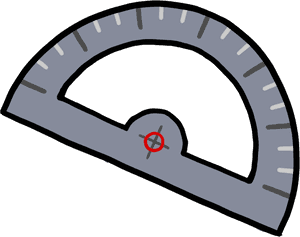 Compass Clipart Math Compass - Protractor Clipart, HD Png Download PNG image with transparent background