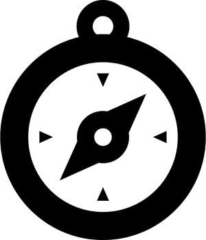 Localization Orientation Tool Of Compass With Cardinal - Long Time Icon Transparent Gif, HD Png Download PNG image with transparent background
