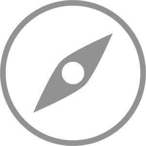 Compass Icon Navigation Tool PNG image with transparent background