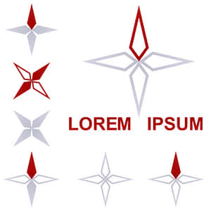 Compass Logo Design Variations PNG image with transparent background
