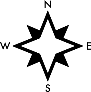 Cardinal Points On Winds Star Symbol - La Estrella De Los Puntos Cardinales, HD Png Download PNG image with transparent background