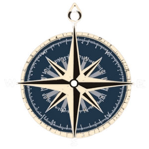 Compass Rose Illustration PNG 6 PNG image with transparent background