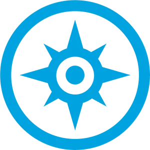 Compass Rose Vector Icon PNG Image