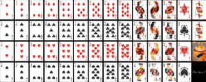 Complete Deckof Playing Cards PNG with transparent background