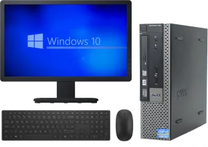 Complete Desktop Setupwith Windows10 PNG Image