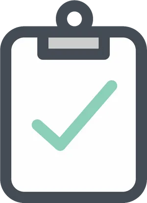 Completed Checklist Icon PNG Image