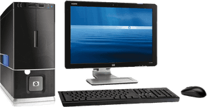 Computer Case, Monitor, Mouse, Keyboard Png - Computer Png, Transparent Png PNG image with transparent background