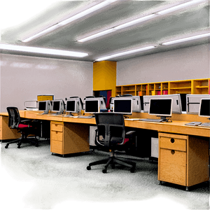 Computer Lab PNG xii70 PNG with transparent background