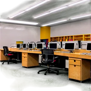 Computer Lab Png Xii70 PNG Image