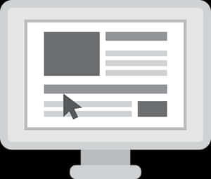 Computer Screen Graphic Interface PNG image with transparent background