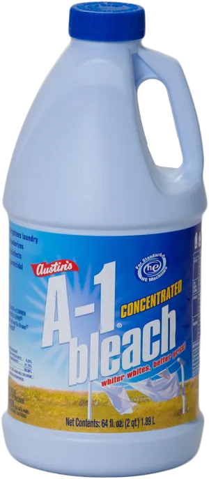 Concentrated Bleach Plastic Bottle PNG Image