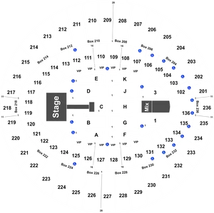 Concert Hall Seating Chart PNG Image