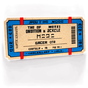 Concert Ticket PNG 98 PNG