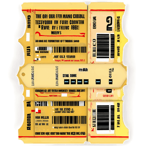 Concert Ticket PNG cis67 PNG