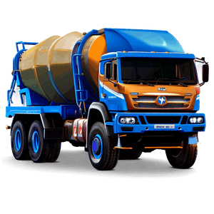 Concrete Mixer Truck PNG qjq96 PNG image with transparent background