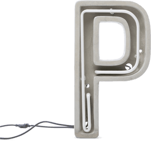 Neon P Png, Transparent Png PNG with transparent background