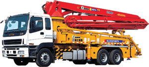 Concrete Pump Truck Png, Transparent Png PNG image with transparent background