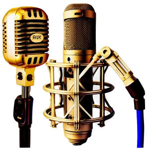 Condenser Radio Microphone Png 06272024 PNG Image