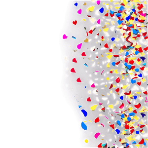 confetti a PNG image with transparent background