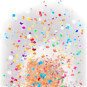 Confetti Blast Celebration Png Sdi PNG Image