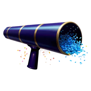 Confetti Cannon Celebration Png Jvq65 PNG Image