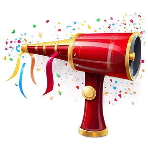 Confetti Cannon Surprise Party Png 92 PNG Image