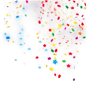 Confetti Colorful Fun Png Dtb PNG Image