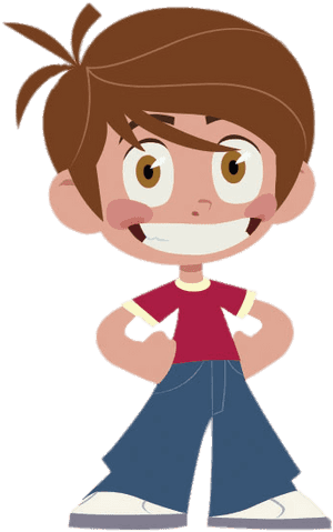 A Kind Of Magic Character Tom - Brown Hair Cartoon Boy, HD Png Download PNG