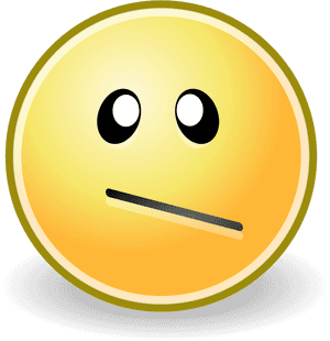 Confused Emoticon File Face Confused Svg Wikimediamons - Confused Face, HD Png Download PNG with transparent background