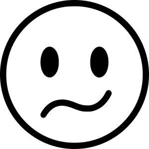 Icon Png Face Confused, Transparent Png PNG with transparent background